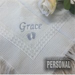 Christening Baptism Shawl